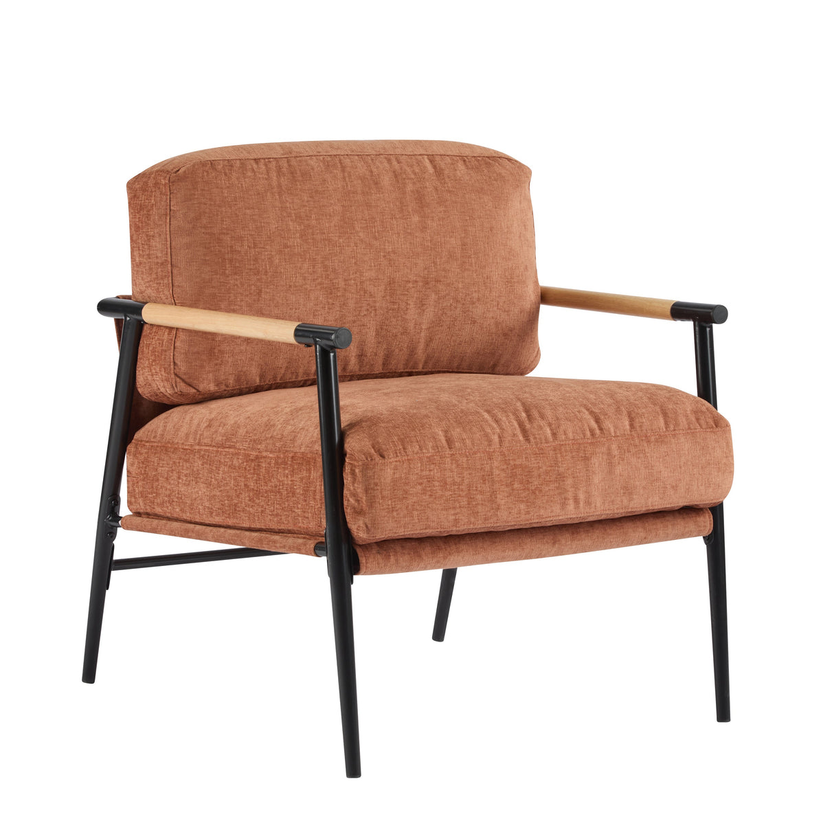 Portwyn Modern Accent Chair with Plush Cushions