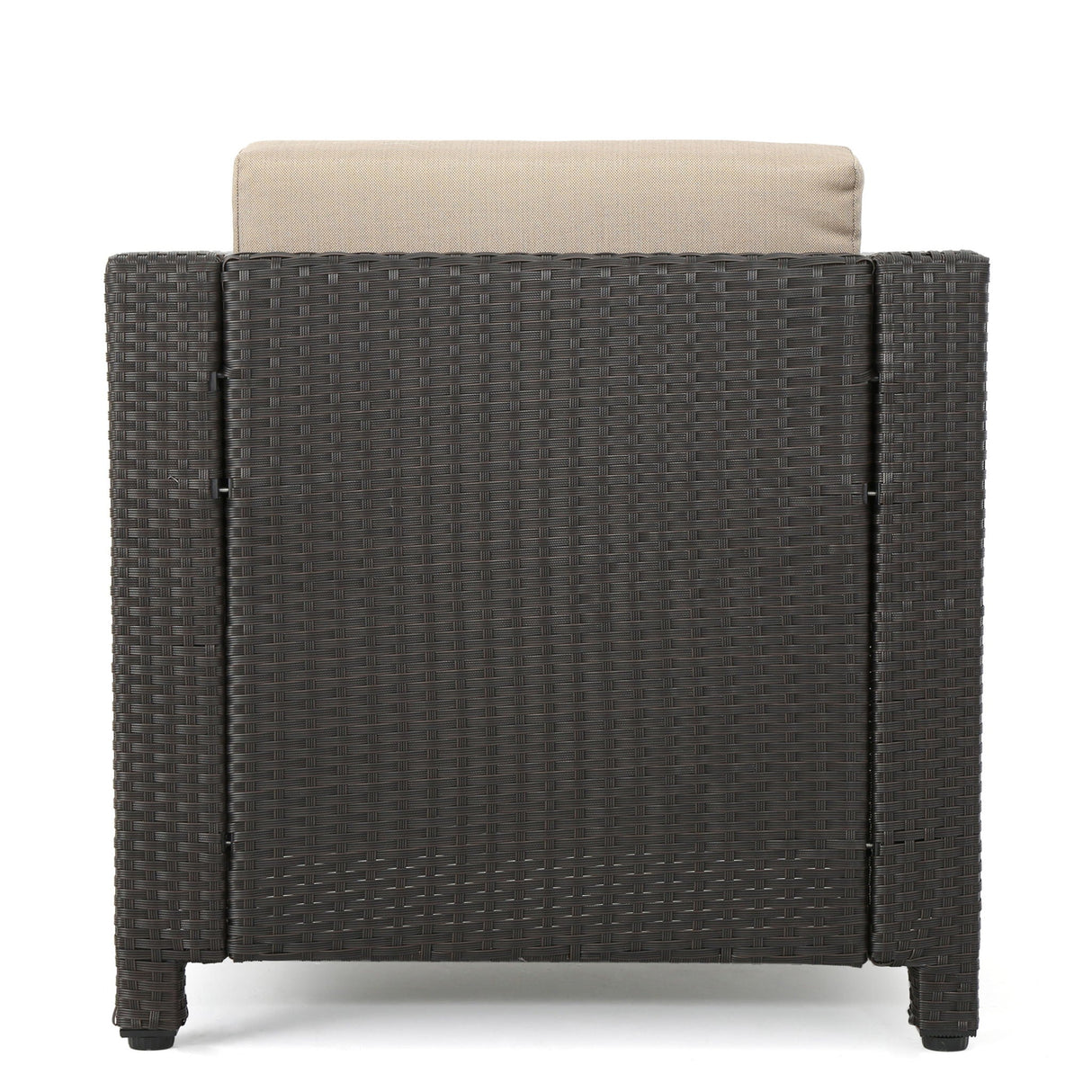 Stylish Outdoor Club Chair With Weather Resistant Cushions