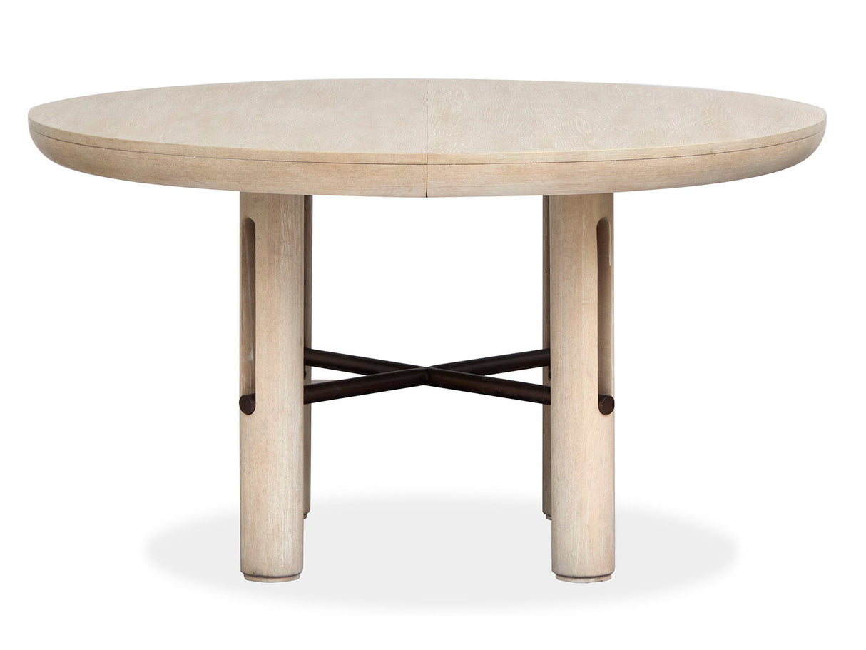 Sunset Cove - Extendable Round Dining Table - Sanibel Brown