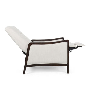 Drury - Contemporary Fabric Upholstered Pushback Recliner
