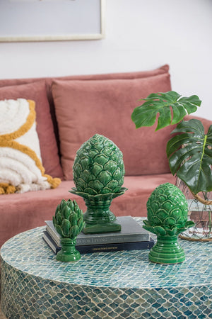 6x6x9.5' Helsa Artichoke Accent, Medium Green