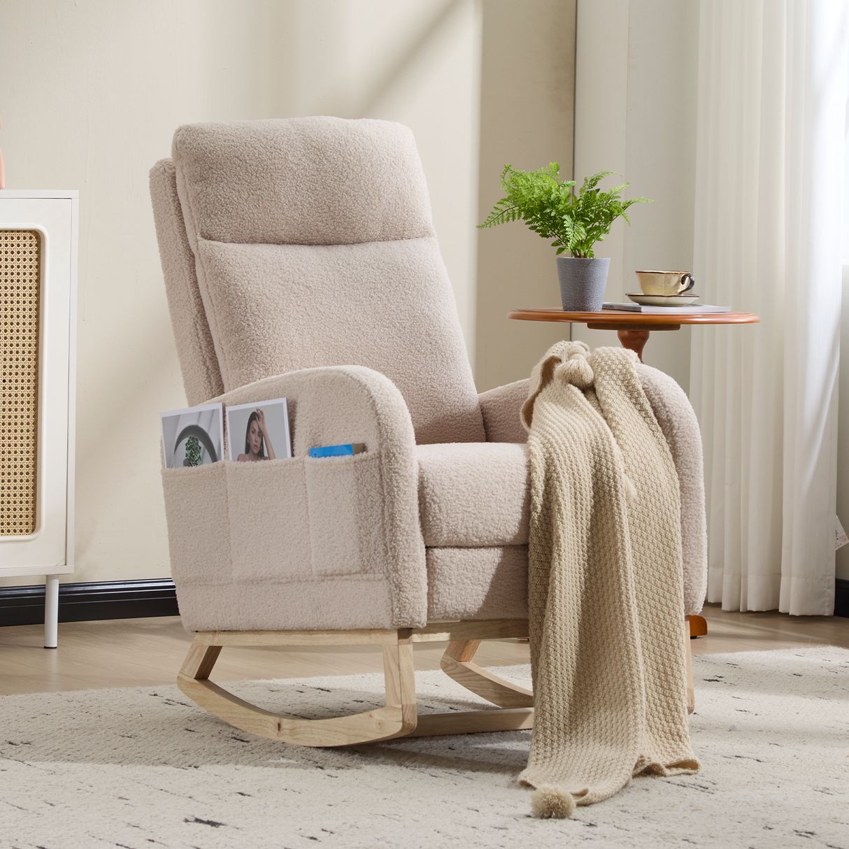 Nursery Glider Rocking Chair