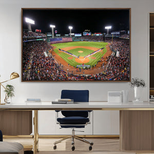 Fenway Park Wall Art Canvas Print | Large Baseball Stadium