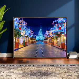 Disney Wall Art | Castle Large Wall Art Disney Magic Kingdom