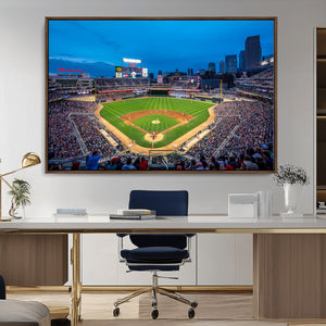 Target Field Stadium Wall Art Canvas Print – Minnesota Twins