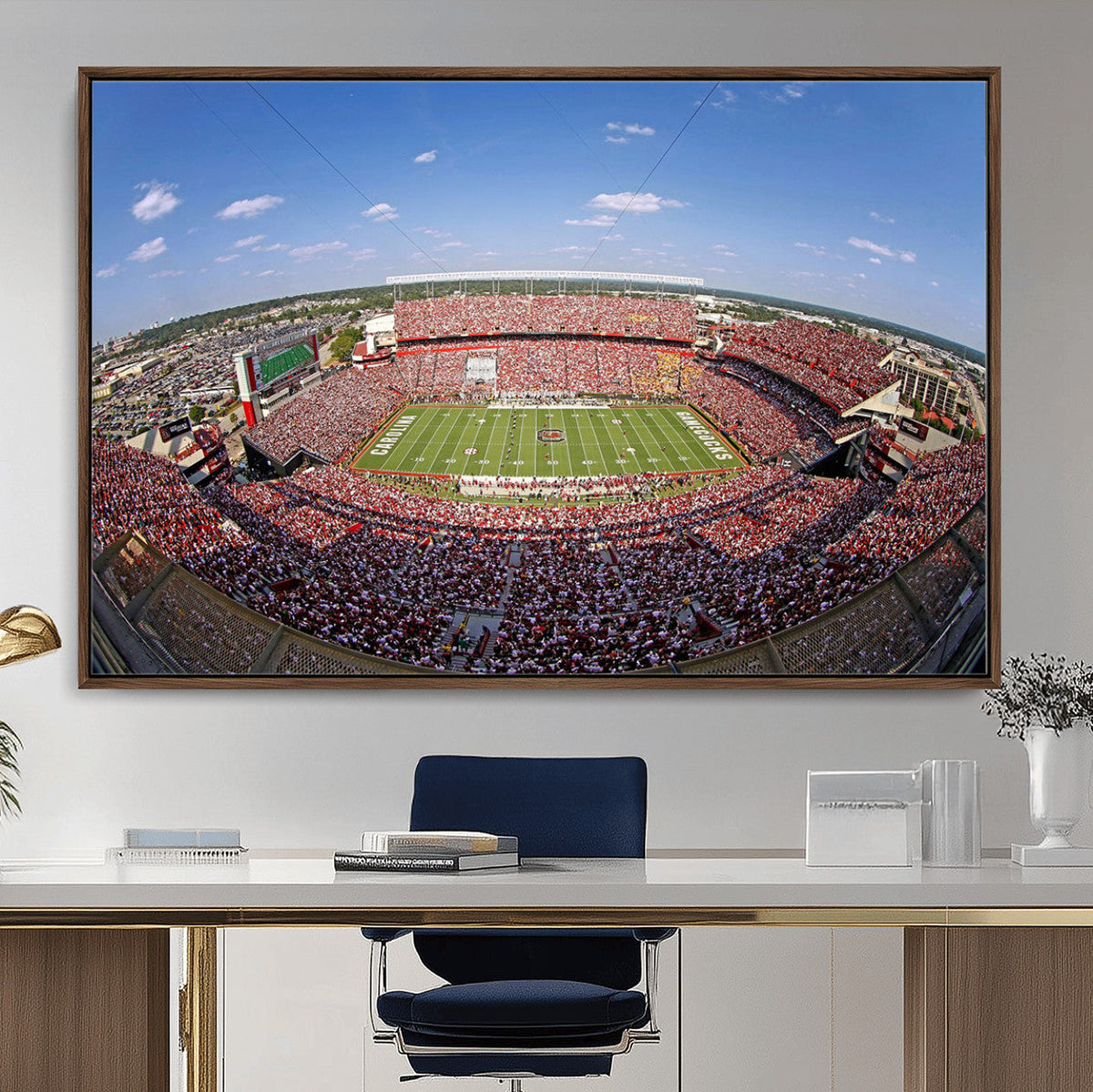 William Brice Stadium Wall Art Canvas Print – Stadium Crowd