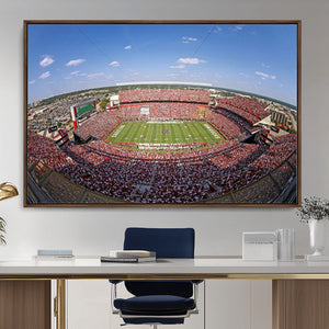 William Brice Stadium Wall Art Canvas Print – Stadium Crowd