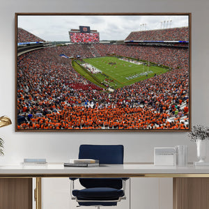 Jordan-Hare Stadium Wall Art Canvas Print, College Sports
