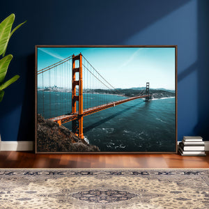 Golden Gate Bridge Wall Art Canvas Print – San Francisco