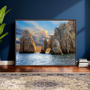 The Arch Cabo San Lucas Ocean Arch Wall Art Canvas Print,