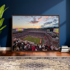 Donald W. Reynolds Razorback Stadium Wall Art Canvas Print –