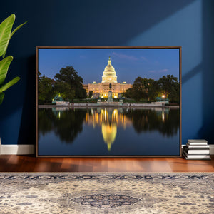 US Capitol Building Wall Art Canvas Print – Washington DC