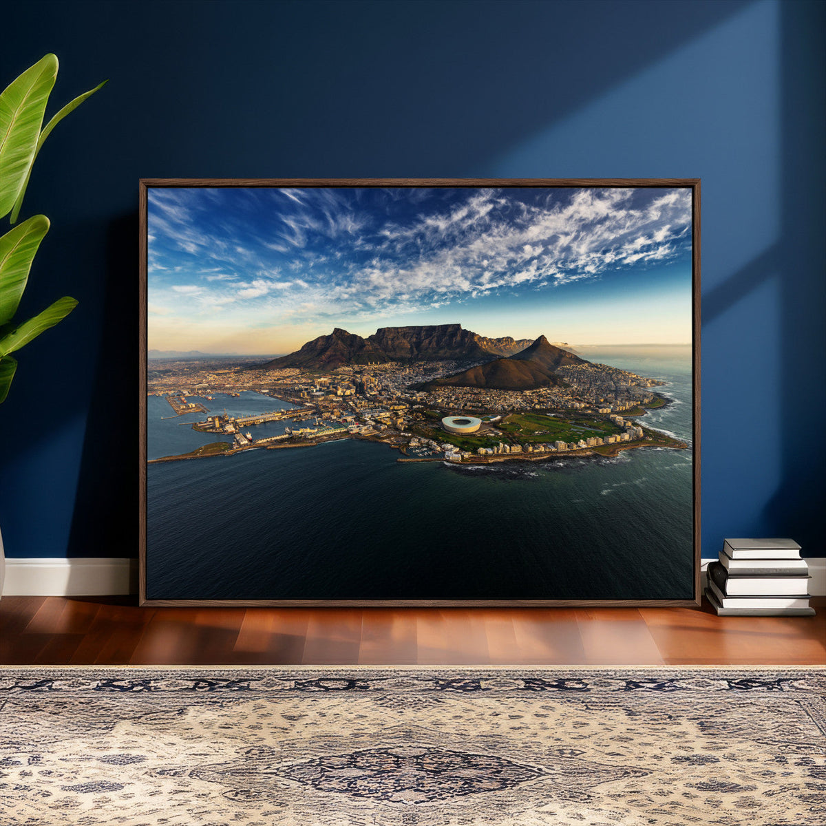 Cape Town Skyline Wall Art Canvas Print – Table Mountain