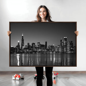 Chicago Wall Art Canvas Print