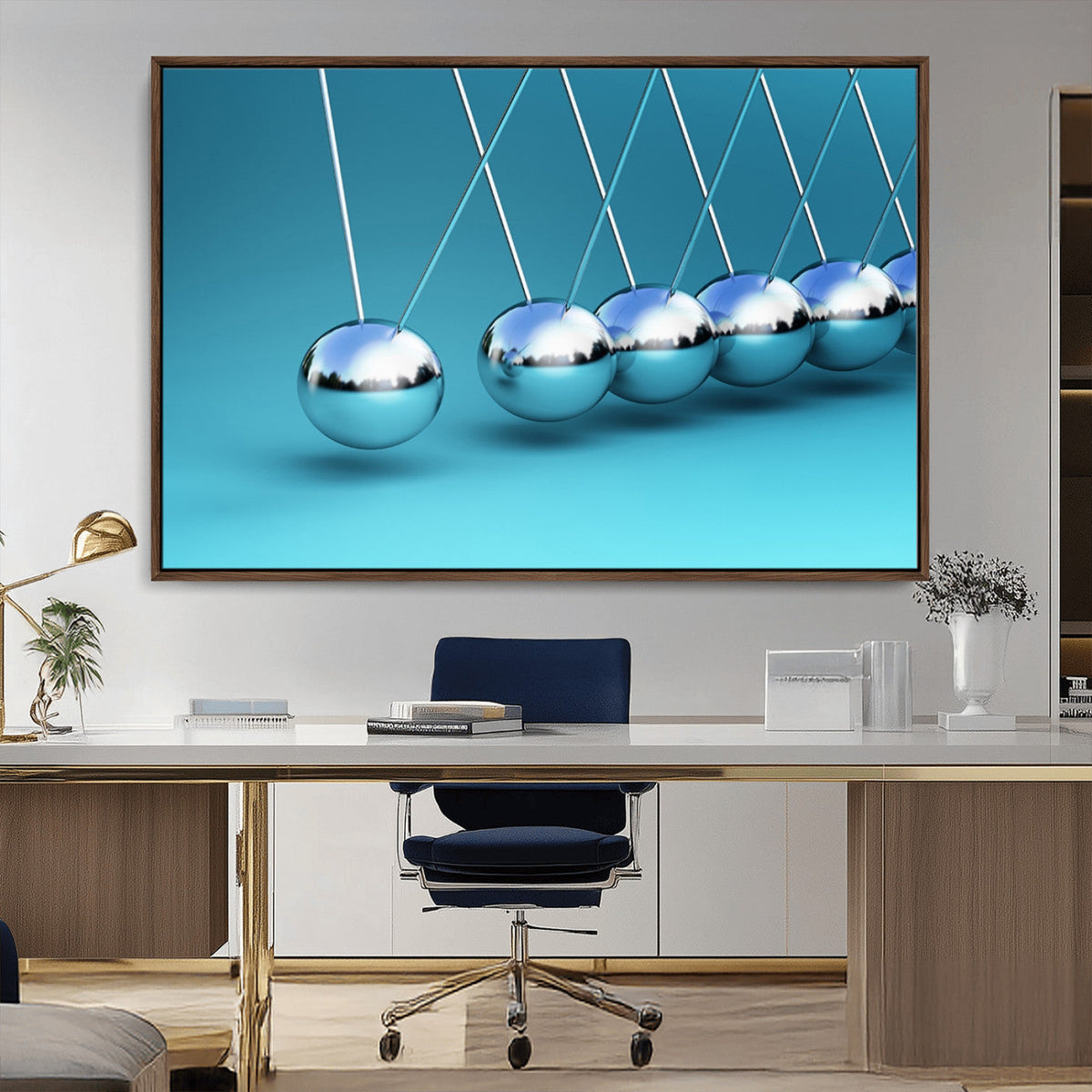 Newton Wall Art Canvas Print