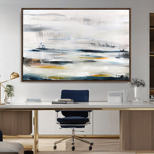 Soft Color Abstract Canvas Print