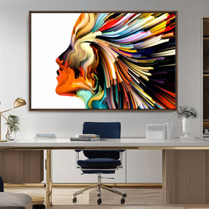 Profile Colors Canvas Print