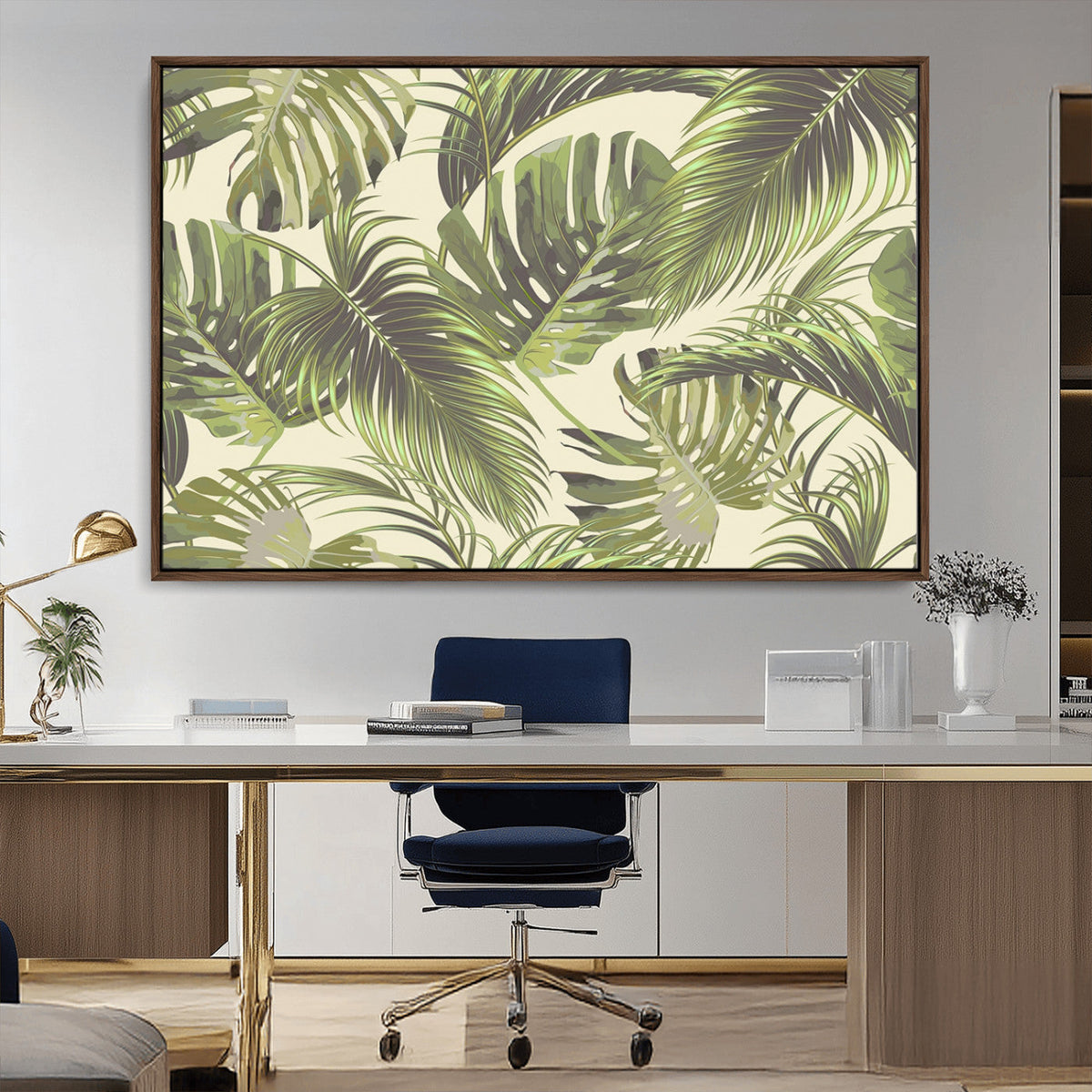 Palm Leaves Canvas Print