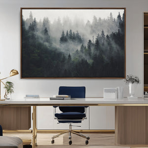Nature Wall Decor - Serene Triptych Nature Print – Woodland