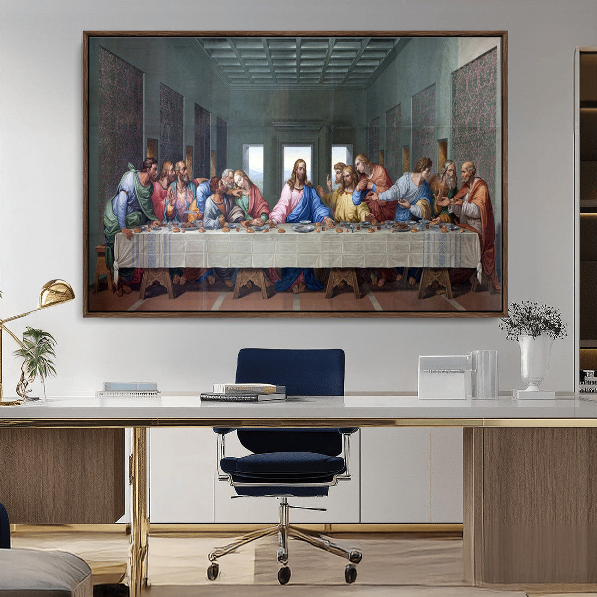 The Last Supper Multi Panel Canvas Wall Art