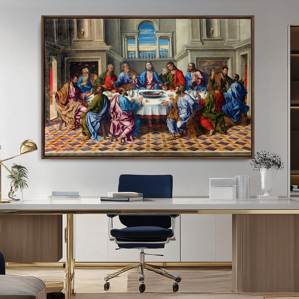The Last Supper Multi Panel Canvas Wall Art