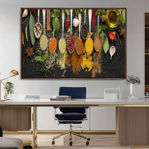 Spices Wall Art Canvas Print
