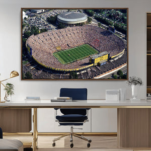Michigan Wolverines Football Team Print - Ann Arbor Michigan