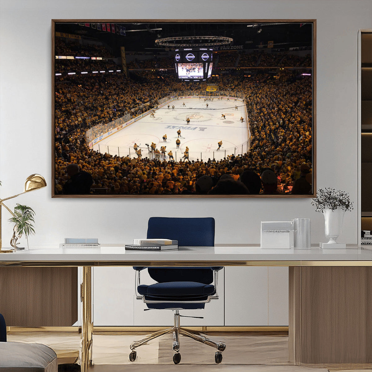 Bridgestone Arena - Nashville Predators Hockey Team Print -