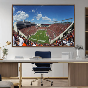 Virginia Tech Hokies Football Team Print - Blacksburg Lane