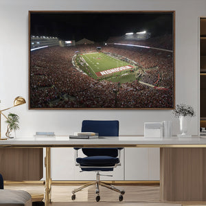 Wisconsin Badgers Football Team Print - Madison Camp Randall