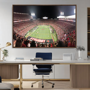 University of Louisville Cardinals Football Team Print -