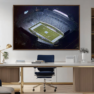 University of North Carolina Tar Heels Football Team Print -