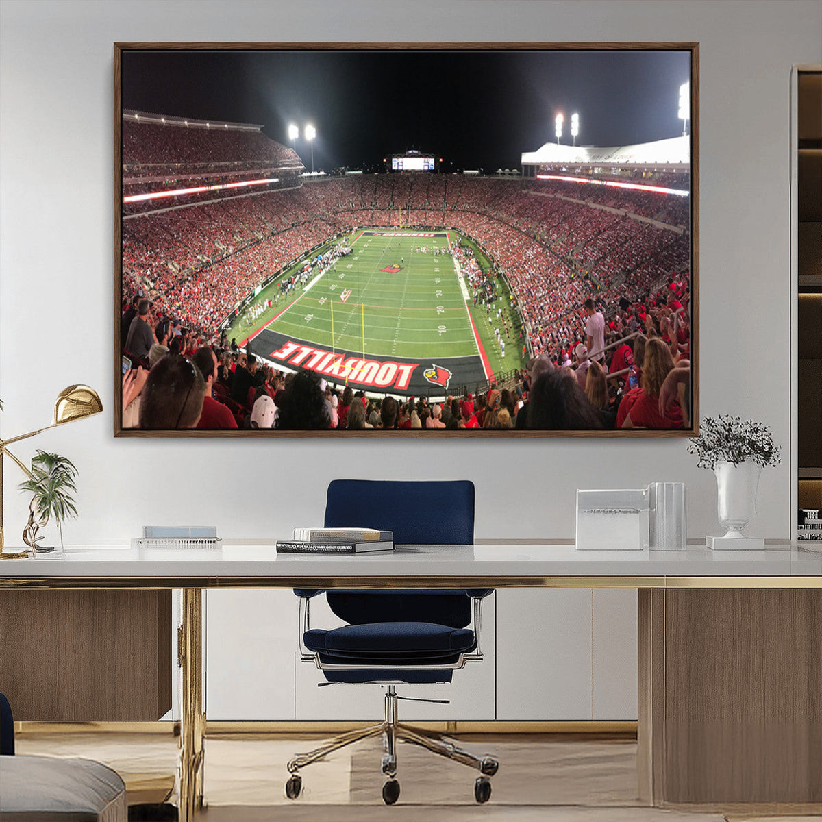 University of Louisville Cardinals Football Team Print -