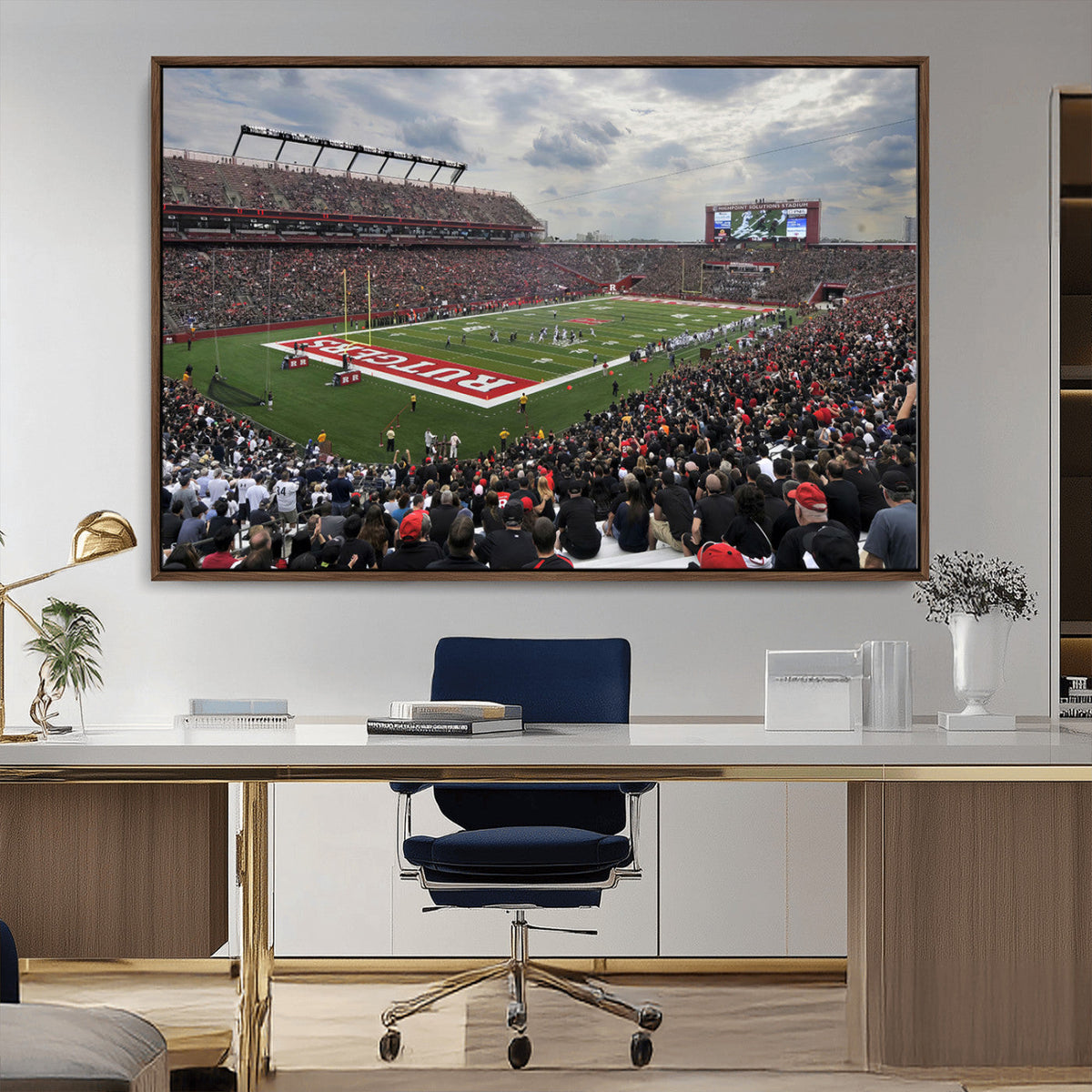 Rutgers Scarlet Knights Football Team Print - SHI Stadium,