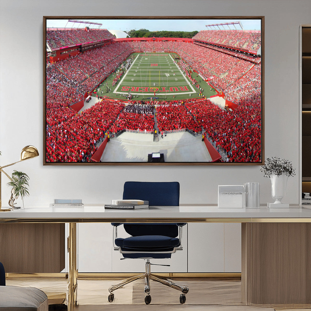 Rutgers Scarlet Knights Football Team Print - Piscataway SHI