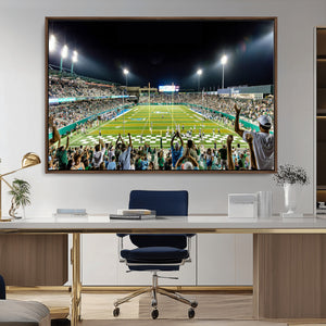 The Tulane University Green Wave Football Team Print - New