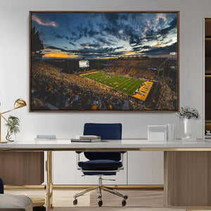 University of Wyoming Cowboys Football Team Print - Laramie