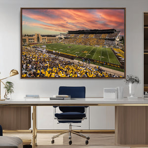 University of Wyoming Cowboys Football Team Print - Laramie