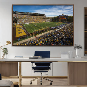 University of Wyoming Cowboys Football Team Print - Laramie