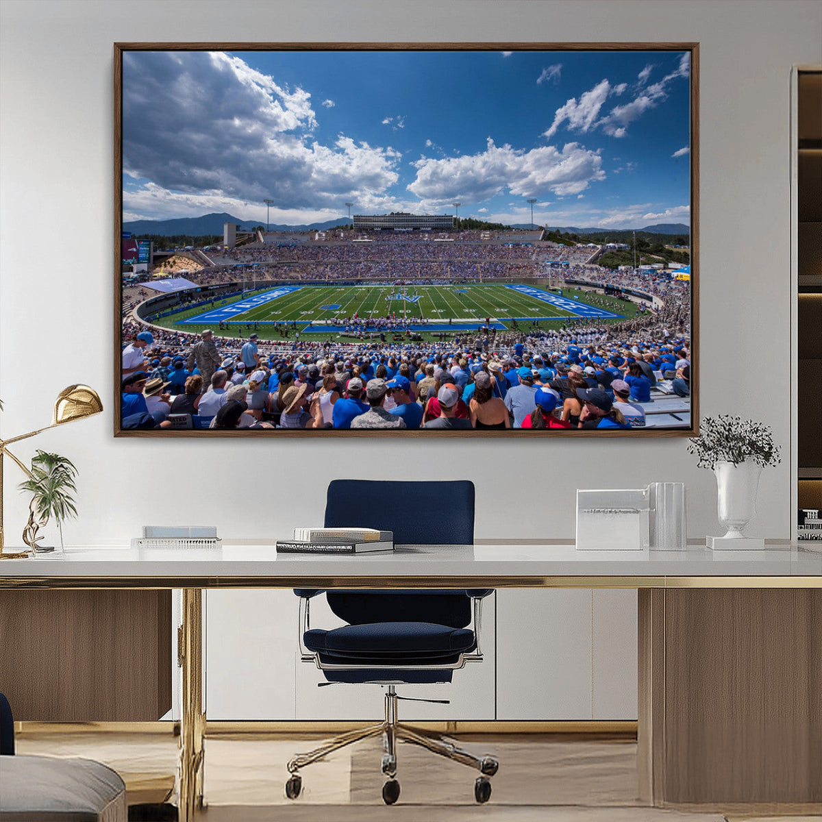 Air Force Falcons Football Team Print - Colorado Springs