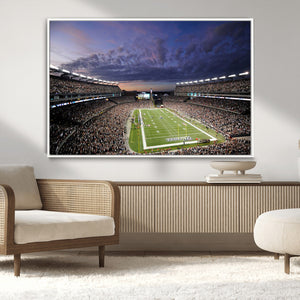 New England Patriots Football Team Print - Foxborough