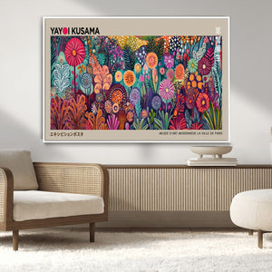 Yayoi Kusama Wall Art Canvas Print, Abstract Art, Large
