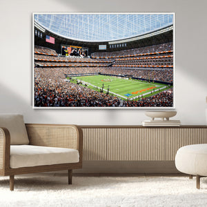 Chicago Bears Soldiers Field Wall Art Canvas Print – Framed
