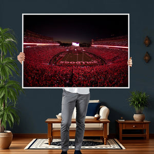 Sanford Stadium Wall Art Canvas Print – Georgia Bulldogs