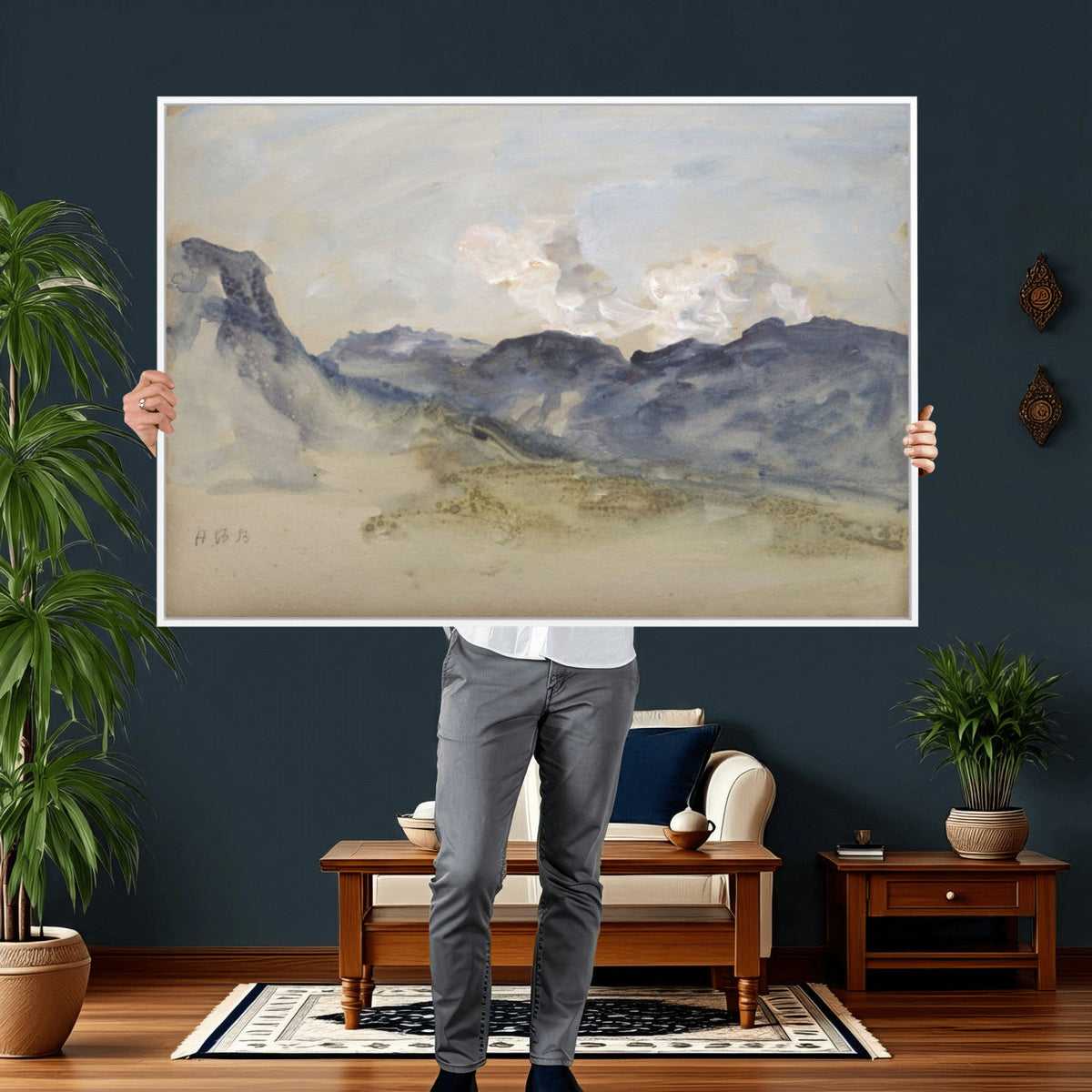 Alps Hercules Brabazon Brabazon Abstract Wall Art Canvas