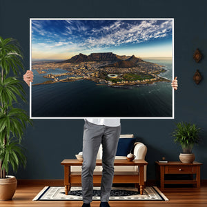 Cape Town Skyline Wall Art Canvas Print – Table Mountain