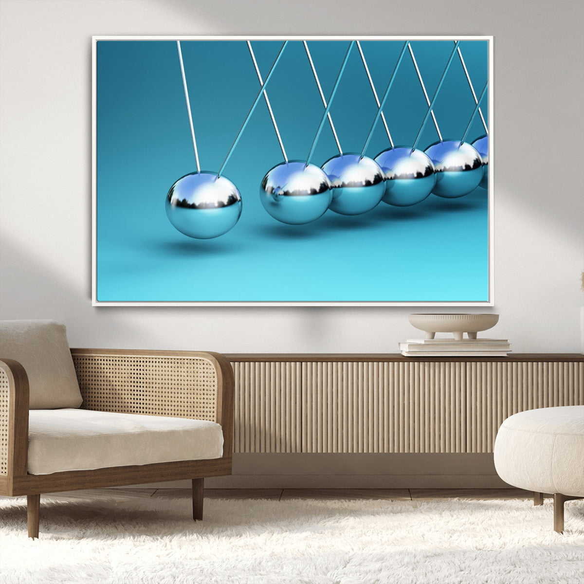 Newton Wall Art Canvas Print