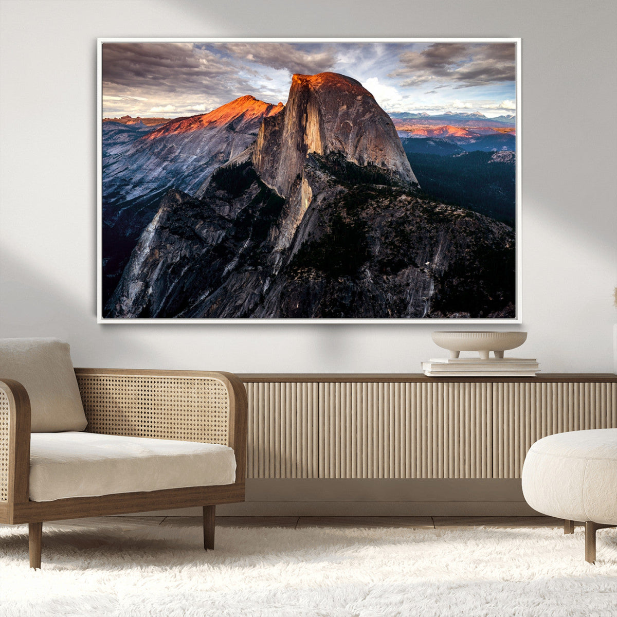 Half Dome Yosemite Wall Art – Majestic Mountain Landscape