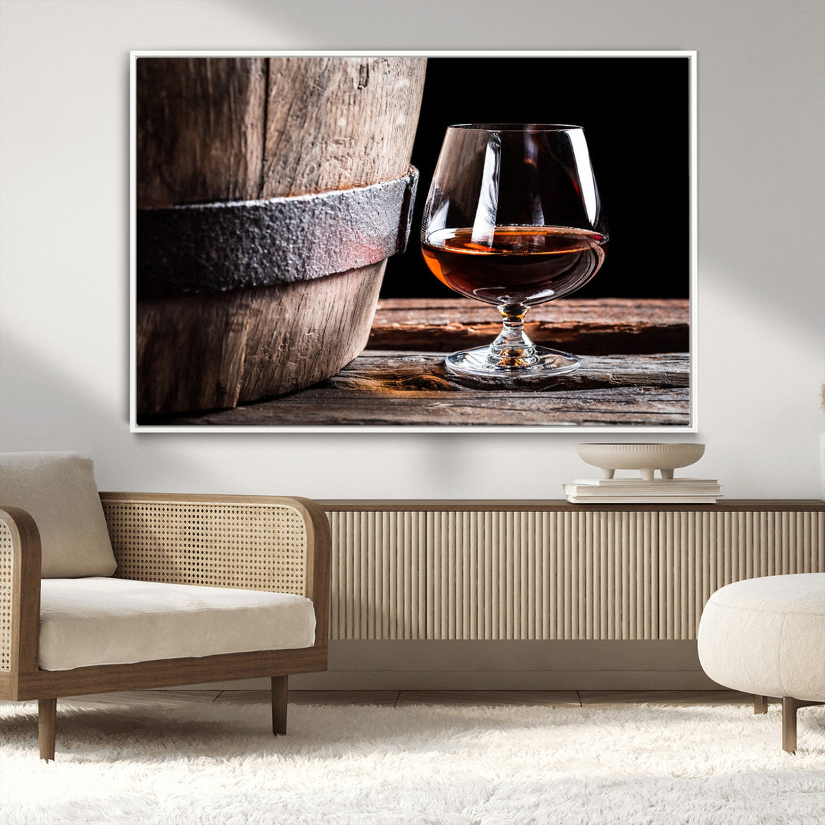 Scots Whiskey Wall Art Canvas Print
