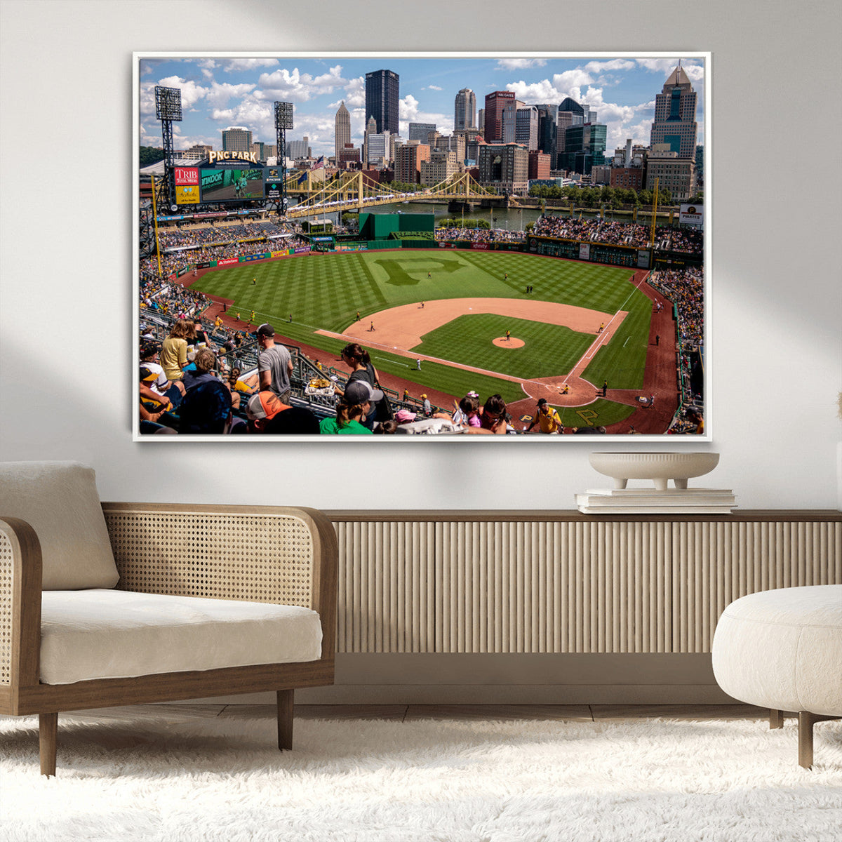 Pittsburgh Pirates Baseball Team Print - PNC Park Stadium